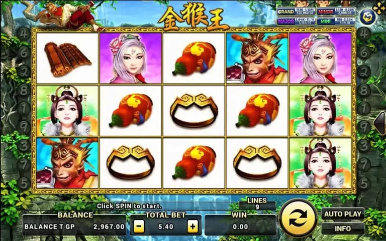 เกมสล็อต Golden Monkey King