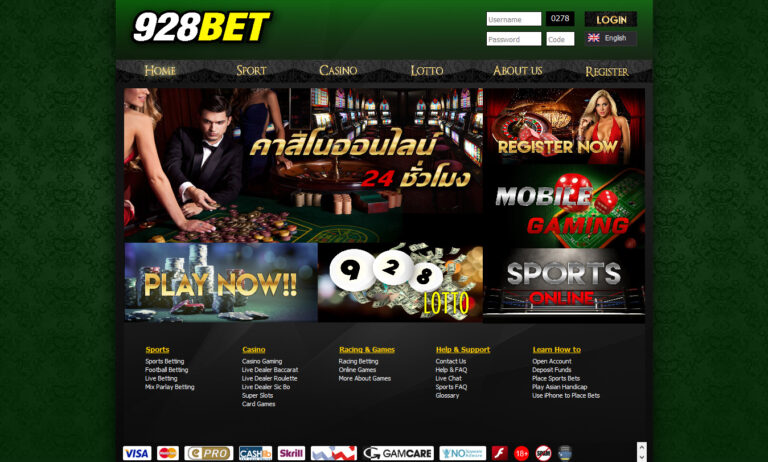 928BET ศูนย์รวมคาสิโนออนไลน์ที่ใหญ่ที่สุด และ ดีที่สุดในไทยและเอเชีย